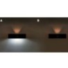Lampe LED solaire 3W Applique murale noire avec détecteur de