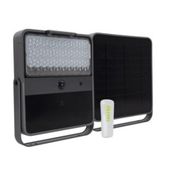 Projecteur LED Solaire 7.89W IP65 Télécommande ASLO