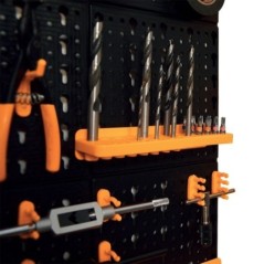 Panneau porte-outils mural 66x78x1.7cm 4 panneaux perforés
