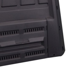 Tuincompostbak 380L Gerecycleerd Plastic Wanden