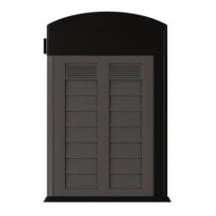 Coffre de Jardin 146x87xH119cm 1500L Polypropylène Résistant