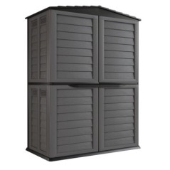 Coffre de rangement 4 portes 151x83x200cm Polypropylène Imperméable