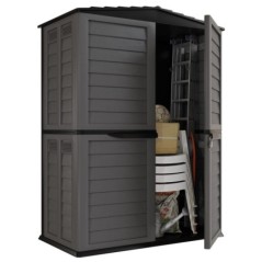 Storage Chest 4 Doors 151x83x200cm Polypropylene