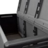 Coffre de rangement 330L Gris/Noir 138 x 53 x H57cm