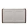 Lagerbox 230L Beige/Taupe Wetterfest