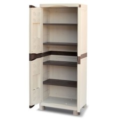 Storage Cabinet 2 Doors 4 Shelves 100 kg Max