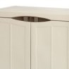 Storage Cabinet 2 Doors 2 Shelves 50kg Max