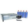 Draagbare gasplancha 2300W antiaanbak kookoppervlak