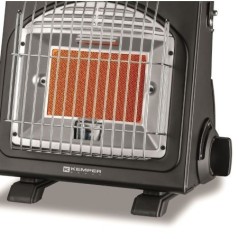 Chauffage à gaz portable 1700W avec Systèmes de sécurité intégrés