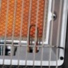 Riscaldatore a gas portatile 1700W 8 cartucce butano autonomia
