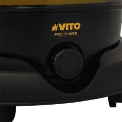 Aspirapolvere per Intonaci Acqua e Polveri 1200W Serbatoio 25L Portata