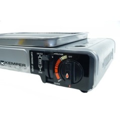 Plancha a gas portatile 2300W piastra antiaderente superficie