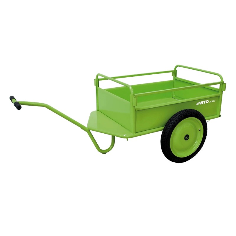 Carriola agricola 130Kg Freno Ruote pneumatiche Ergonomico VITO