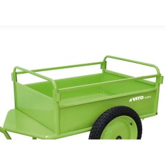 Carretilla agrícola 130Kg Freno Ruedas neumáticas Ergonómica VITO