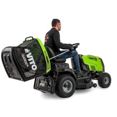 Ride-On Lawn Tractor 10.5HP 86cm Hydrostatic Gas VITO