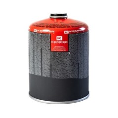 Pack de 6 cartouches gaz 450g à valve 7/16 70% butane 30%