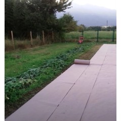 Tela de cobertura kraft 90cm x 20m Biodegradável Espessura 115g/m2 KZ