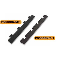 Borda Fêmea PVC Encaixável Antiderrapante 48x5.1x1cm Resistente