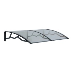 Polycarbonaat Deurluifel 4mm Anti-UV Veilige Bevestiging