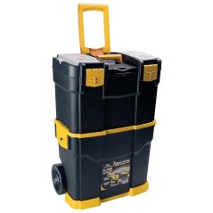 Mobile Tool Trolley 2 Compartments Resistant Polypropylene