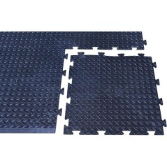 Placa de PVC Clipsável 50x50 cm Antiderrapante Espessura 8 mm