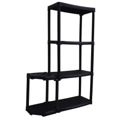 4-Tier Storage Shelf 80kg Recycled Polypropylene ART PLAST