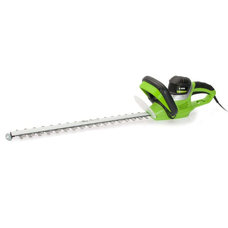 Taille-haies électrique 600W Lame double 59cm Poignée soft grip VITO