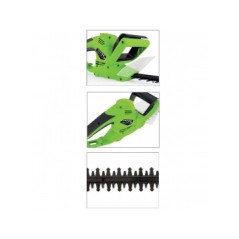 Electric Hedge Trimmer 600W Double Blade 59cm Soft