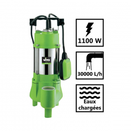 Pompe à eau de pluie ou piscine 1100W haute qualité - Univers Du Pro