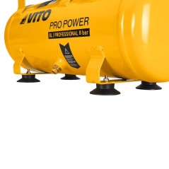 Compressor de Ar Silencioso 8L 8 bar 1,5 HP Sem Óleo VITO