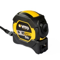 Mètre ruban autobloquant 5M rétractable ABS renforts haute