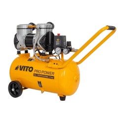 Leiser tragbarer Luftkompressor 24L 2PS 8 bar ölfrei VITO