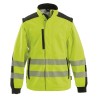 High Visibility Safety Jacket Size S Waterproof Polyester