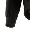 Veste Softshell Noire XL Multi-Poches Capuche Amovible 100% Polyester