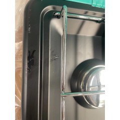 Draagbare gaskookplaat 3 pitten 3000W roestvrijstalen afmetingen 56x29x10