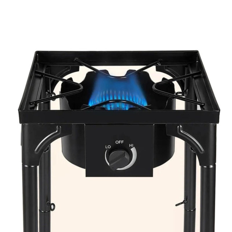 Modular 4500W Gas Stove 3 Heights Piezo Ignition INTEC