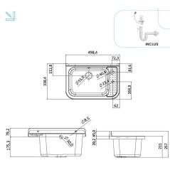 Motobineuse Thermique 7 CV 212 cmÂ³ Largeur 56-76 cm LAMBORGHINI