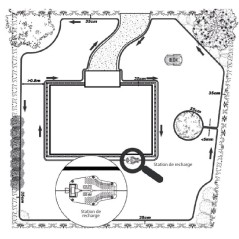 20V 2.0Ah Lawn Mower Robot 2.2h Autonomy 160mm Cutting Width
