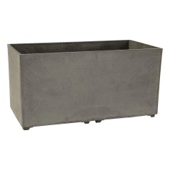 Jardinière Extérieure 100L Polypropylène Recyclé 80x40cm ART PLAST