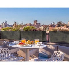 Buitenplantenbak 100L Gerecycled Polypropyleen 80x40cm ART PLAST