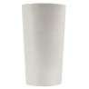 Vaso da Fiori Conico Grigio Chiaro Ø30cm H52cm Polipropilene Riciclato