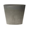 Vaso de Flores Cinza Ø50cm H47cm 70L Polipropileno Reciclado ART PLAST