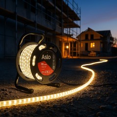 Cinta LED 25m 7W Carrete IP65 4000K ASLO