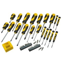 Kit outils tournevis 42 pièces Stanley - 19 tournevis