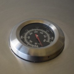 Horno de pizza a gas 4800W cocción piedra refractaria 400°C