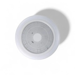 Ventilatore Da Soffitto LED 30W Ø46cm Dimmerabile Telecomando Effetto Stellato