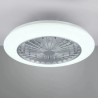 LED-Deckenventilator 30W Ø50cm Einstellbare Temperatur 3000K-6500K