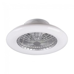 Ventilador de Teto LED 30W Ø50cm Temp. Ajustável 3000K-6500K
