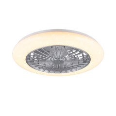 Ventilador de Teto LED 30W Ø50cm Temp. Ajustável 3000K-6500K