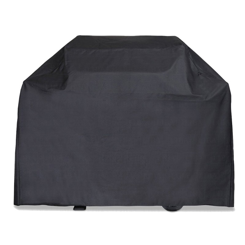 Housse Barbecue 142x43x120 cm PVC Haute Densité Rembourrée NOIRE BRI